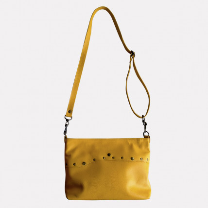 SAGE CUIR GALUCHAT | Sac bandoulière en cuir Femme
