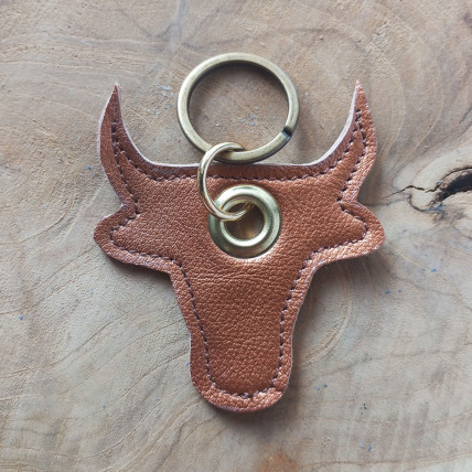 Porte Clefs en cuir | TAUREAU