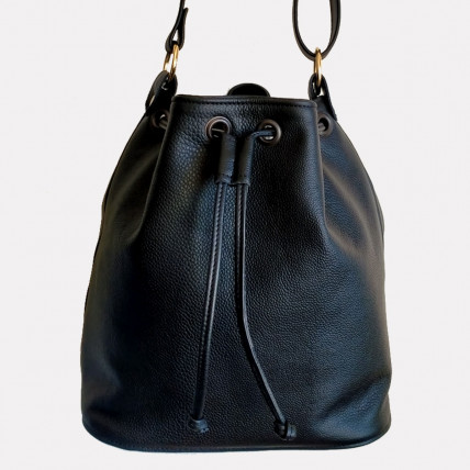 Sac en cuir Femme | SAVANT CUIR GALUCHAT NOIR