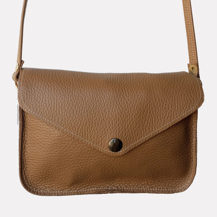 BELLA CUIR GRAINÉ | Mini Sac Bandoulière en cuir